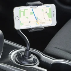 Universal Flexible Car Cup Phone Holder Magnetic Or Non-Magnetic