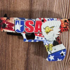 USA Eagle Gun Liner Lock Knife