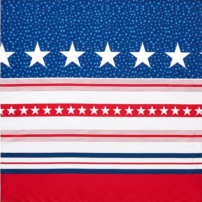 USA Striped Shower Curtain