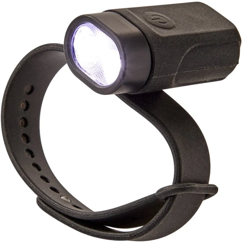 USB Rechargeable Waterproof Wristband Flashlight 2 LEDS 200 Lumens