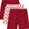 Valentine's Day Men's Boxer Set of 3 Red White Black