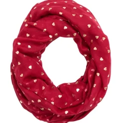 Valentine's Day Scarf Infinity Red 26