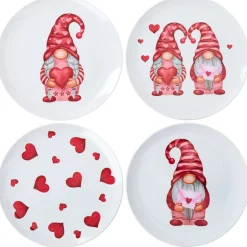 Valentine's Day Whimsical Gnome Printed Tabletop Collection