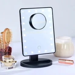 Vanity Mirror Make Up Mirror with Light Portable Touch Screen