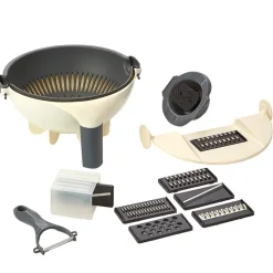 Vegetable Chopper Set - Slice, Shred, Grate, Peel