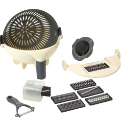 Vegetable Chopper Set - Slice, Shred, Grate, Peel
