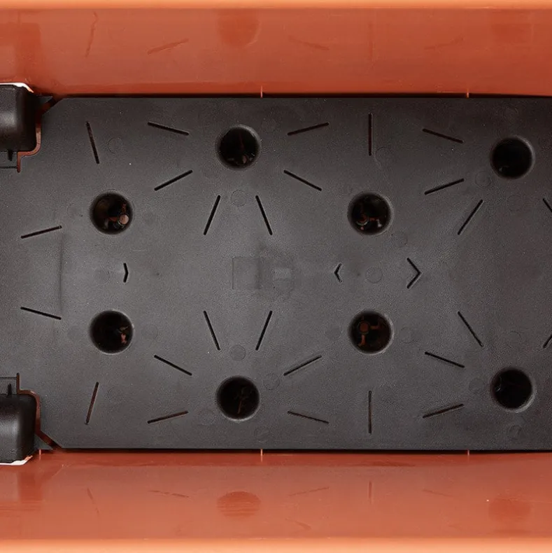 Vegetable Planter With Wheels And Trellis - 58 Inch Self Watering
