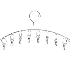 Versatile Space-Saving Multi-Clip Hanger