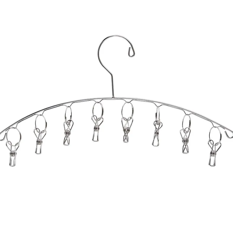 Versatile Space-Saving Multi-Clip Hanger