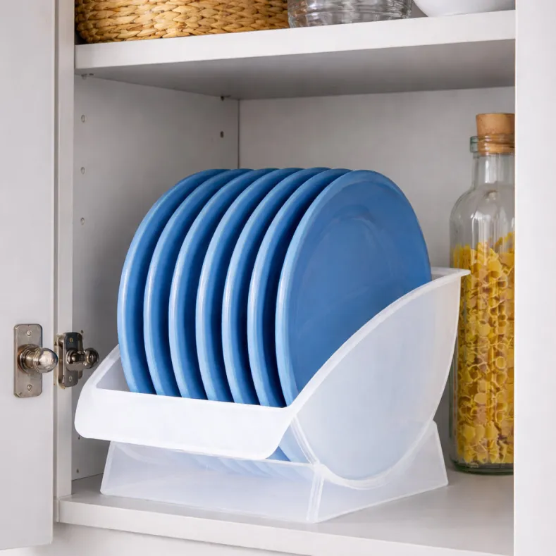 Vertical Salad Plate Rack