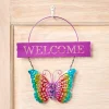 Vibrant Themed Welcome Sign