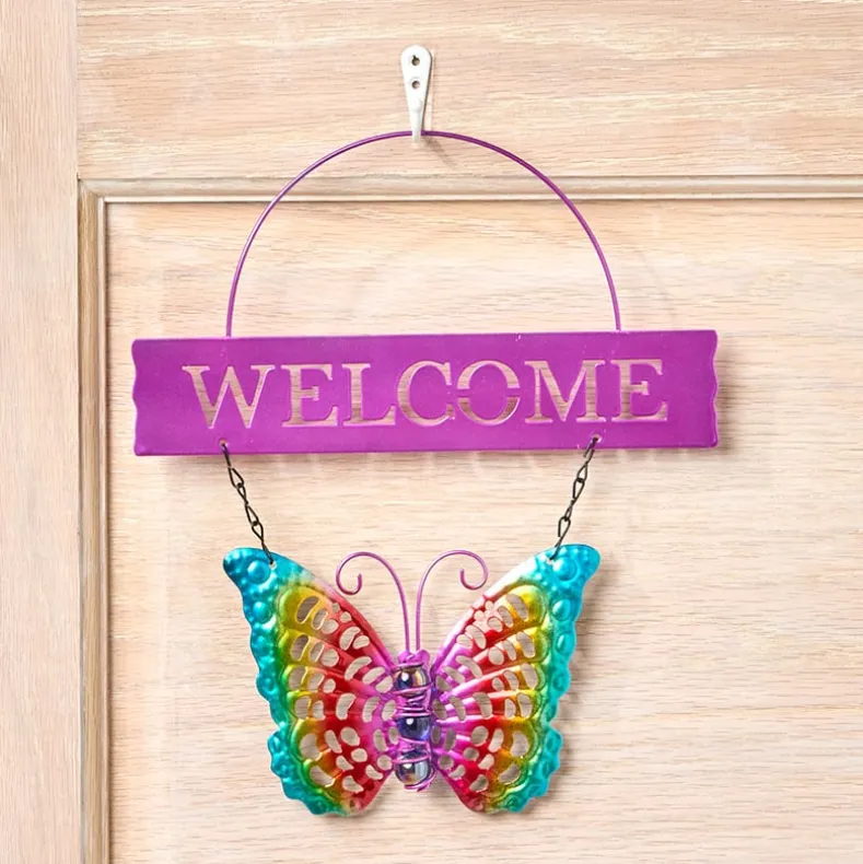 Vibrant Themed Welcome Sign