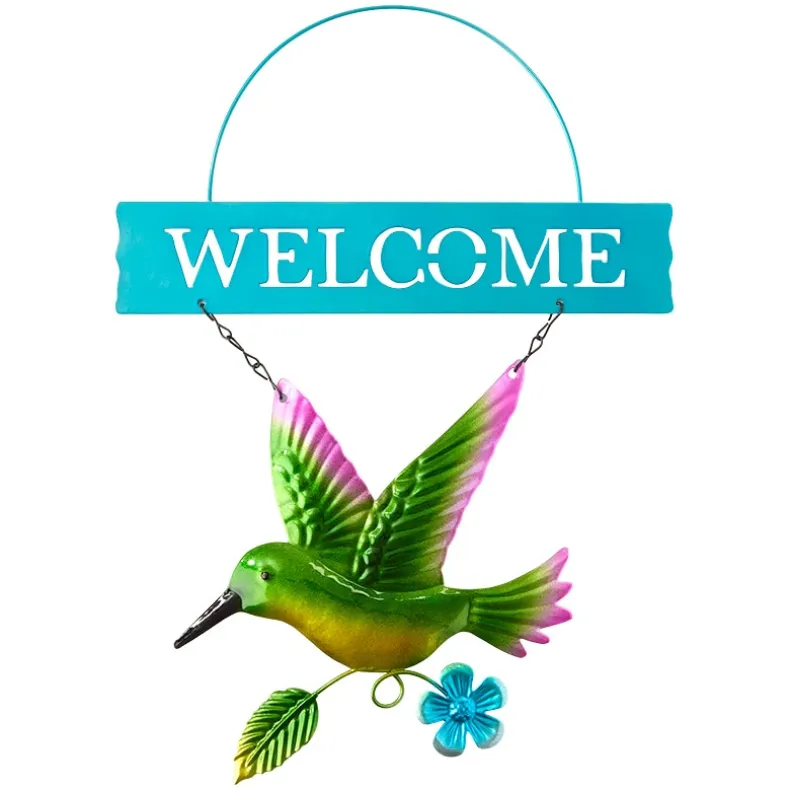 Vibrant Themed Welcome Sign
