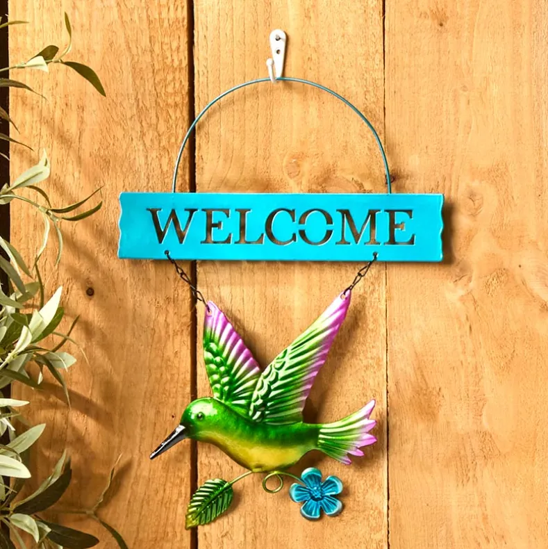 Vibrant Themed Welcome Sign