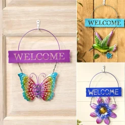 Vibrant Themed Welcome Sign