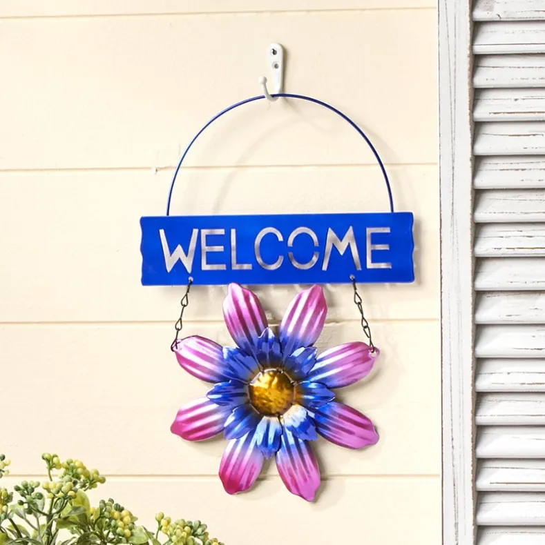 Vibrant Themed Welcome Sign