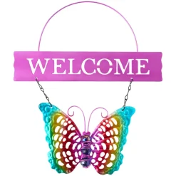 Vibrant Themed Welcome Sign