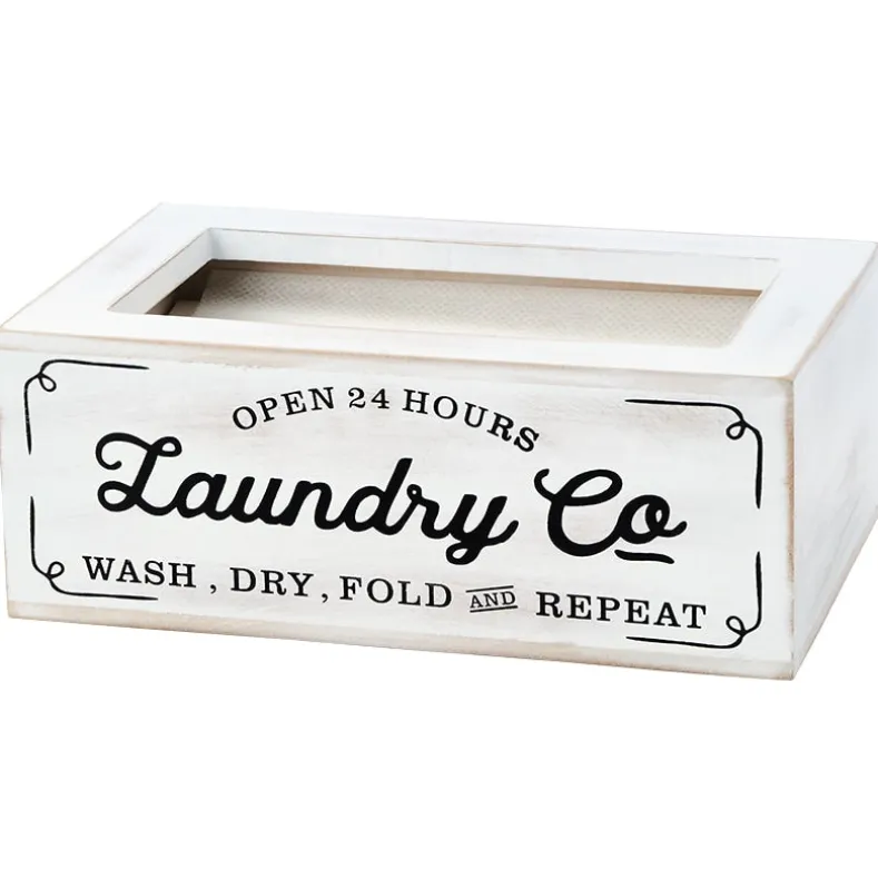 Vintage Laundry Room Decor - Magnets and Dryer Sheet Box