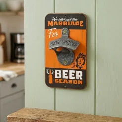 Vintage Wall-Mount Bottle Openers