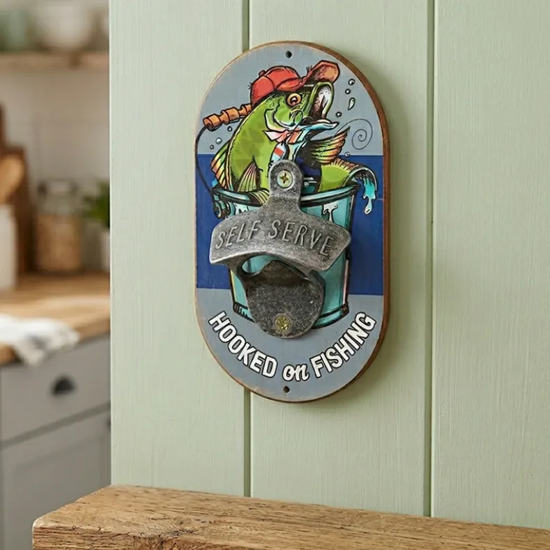 Vintage Wall-Mount Bottle Openers