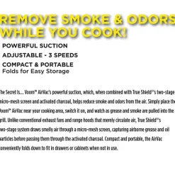 Voom™ Air Vac Portable Adjustable Range Hood