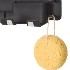 Wall-Mounted Silicone Hair Dryer and Accessories Holder