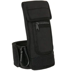 Water Bottle Pouch With Cell Phone Pocket, Secure Pocket and Lanyard