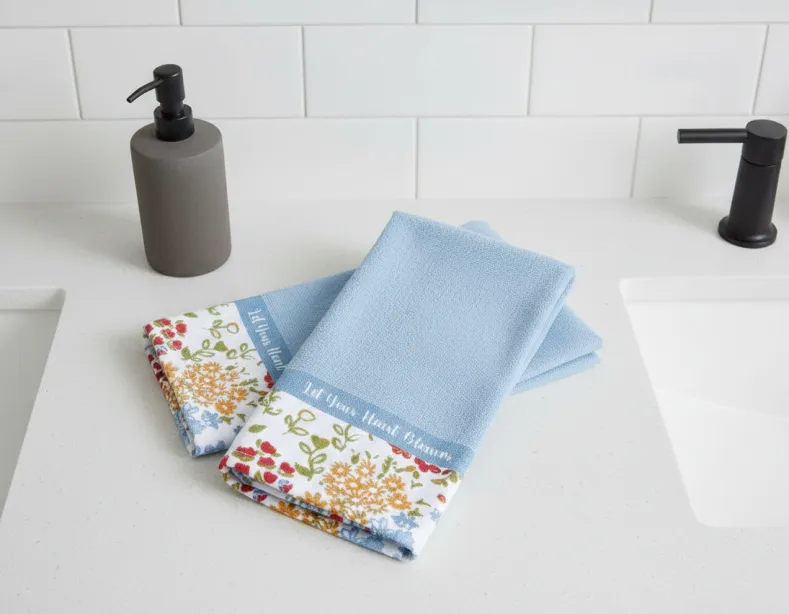 Watercolor Floral Bath Collection