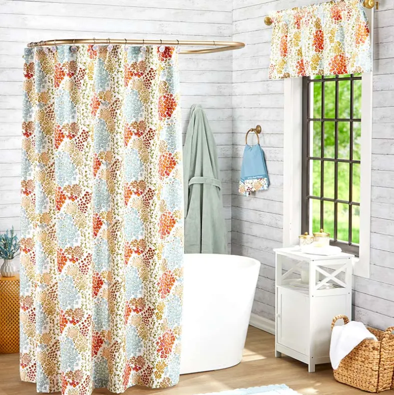 Watercolor Floral Bath Collection