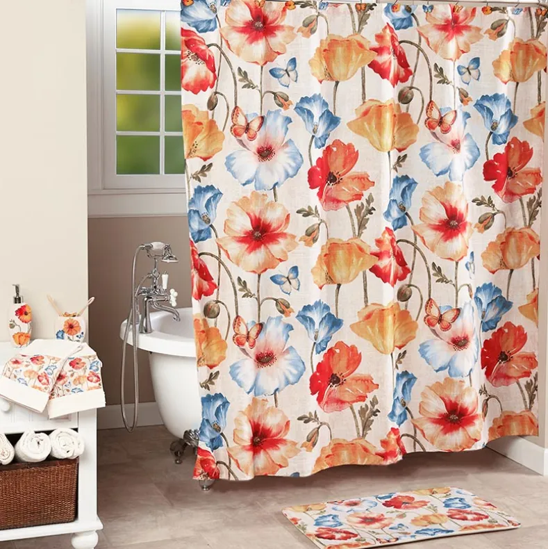 Watercolor Floral Bathroom Collection