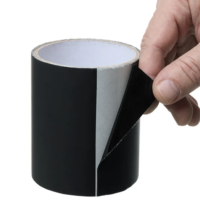 WaterProof Repair Black Tape For Indoor And Outdoor 4" X 5'