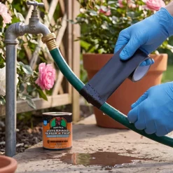 WaterProof Repair Black Tape For Indoor And Outdoor 4" X 5'
