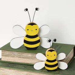 Whimsical Honeybee Pair Decor
