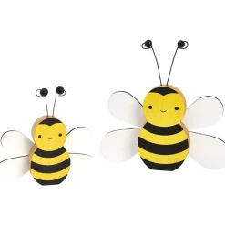 Whimsical Honeybee Pair Decor