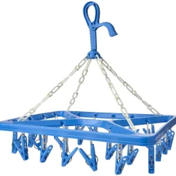 Whitmor Clip and Drip Laundry Drying Rack Hanger - with 26 Clips