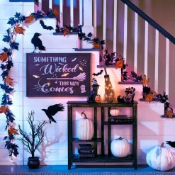 Wicked Halloween Lighted Canvas Decor
