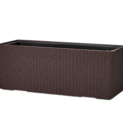 Wicker-Look Rectangle Planter