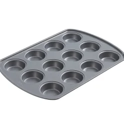 Wilton Nonstick 12-Cup Cupcake Pan with Travel Lid