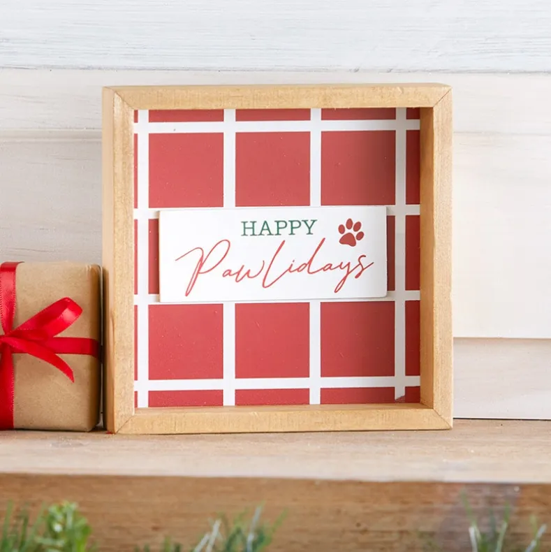 Windowpane Pet Sign