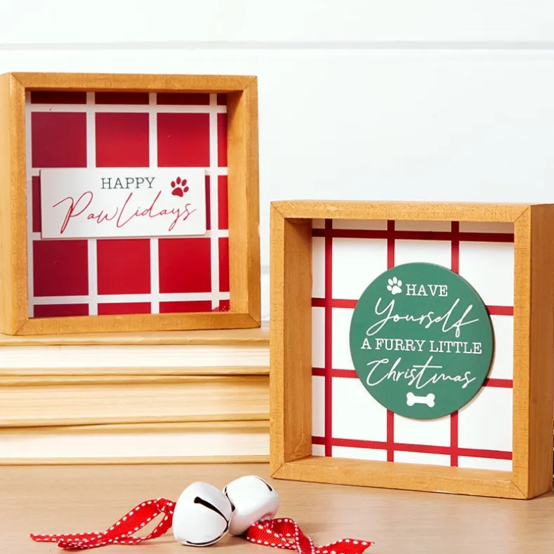Windowpane Pet Sign