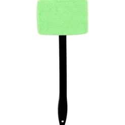 Windshield Cleaning Tool Wand With Microfiber Pad Ergonomic Handle