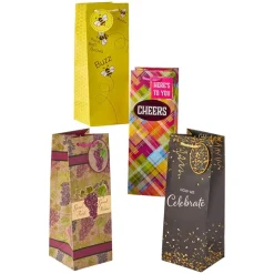 Wine Gift Bag Set - 4-Pk.