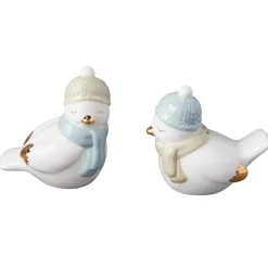 Winter Birds Salt and Pepper Shakers