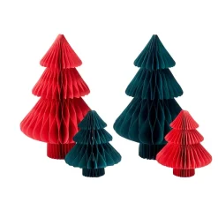 Winter or Holiday Themed Paper Trees