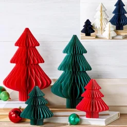 Winter or Holiday Themed Paper Trees
