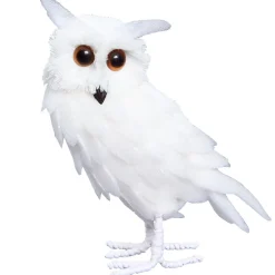 Winter White Woodland Decor - Owl or Deer
