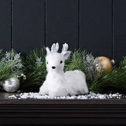 Winter White Woodland Decor - Owl or Deer