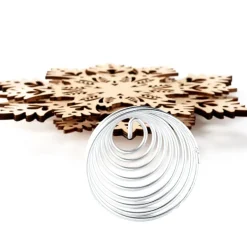 Winter Woodland Snowflake Christmas Tree Topper