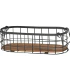 Wire Kitchen Countertop Fruit Baskets - Set of 2