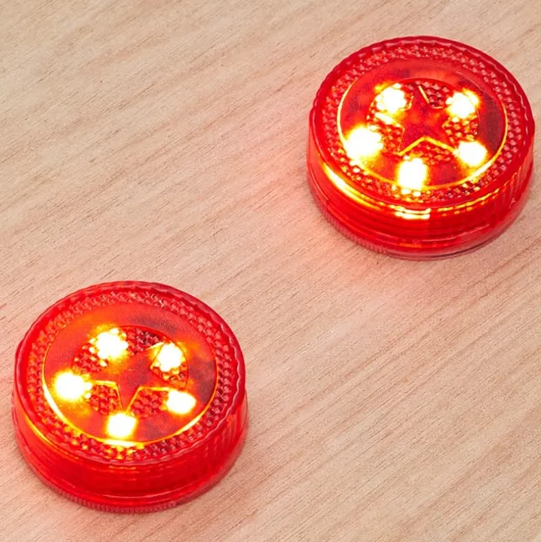 Wireless Car Door LED Warning Roadside Safety Light Set of 2